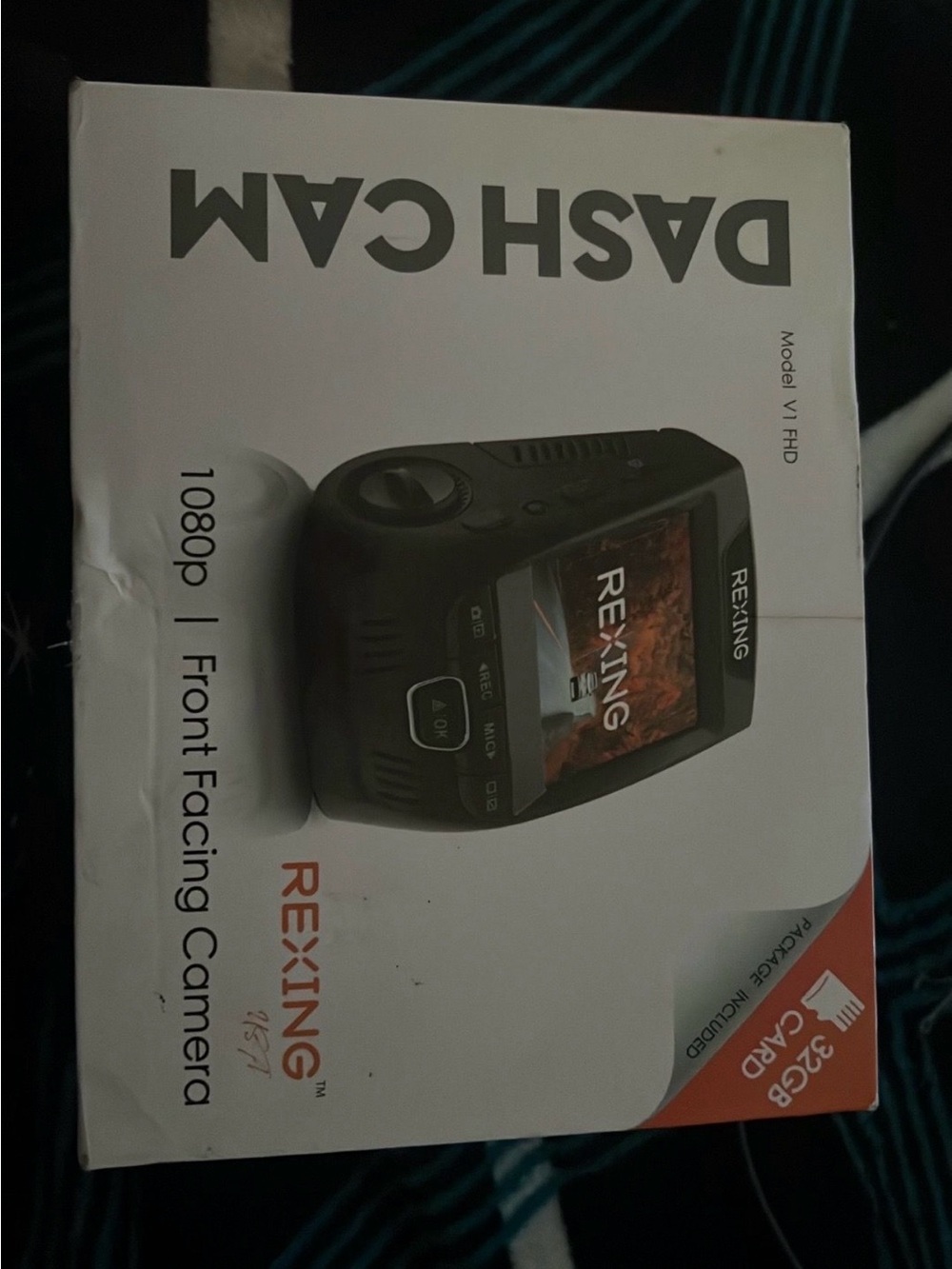 Black 1080p Front-Facing Dash Cam - Model V1 FHD